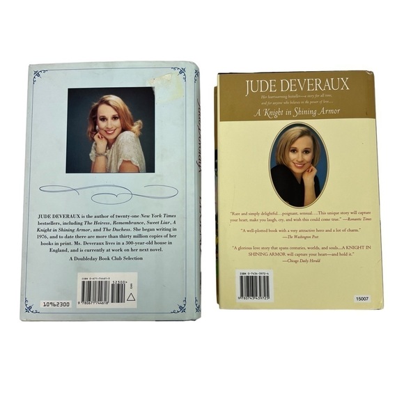 Jude Deveraux Fiction Book/Novel Lot/2 Hardcover Dust Cover Romance/Contemporary - Picture 2 of 8